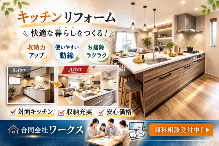 【四條畷市】水回りリフォームの費用相場は？合同会社ワークス様がわかりやすく解説