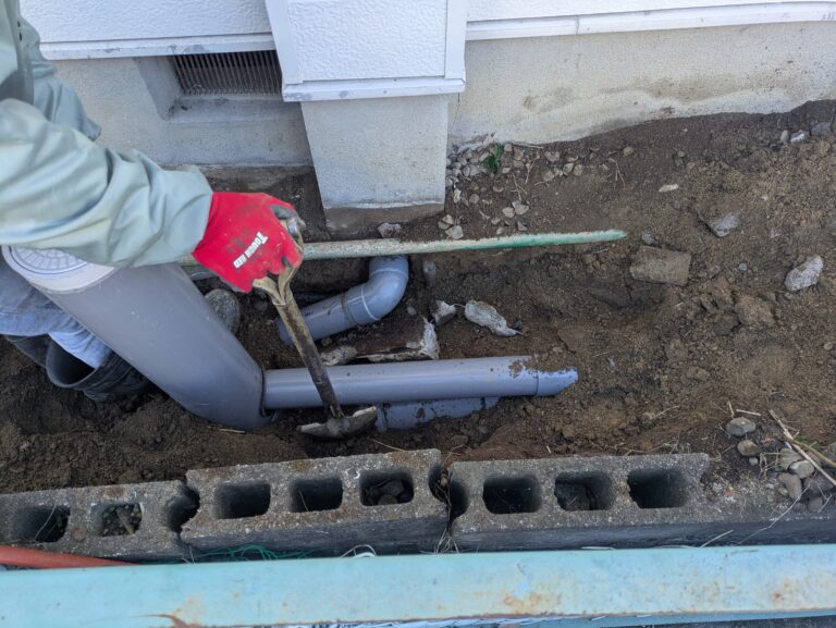 門真市で会所桝交換工事 施工事例｜老朽化による破損を改善し排水トラブルを解消