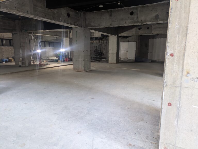 ビル1階 店舗改装工事｜進捗報告（内装工事編）