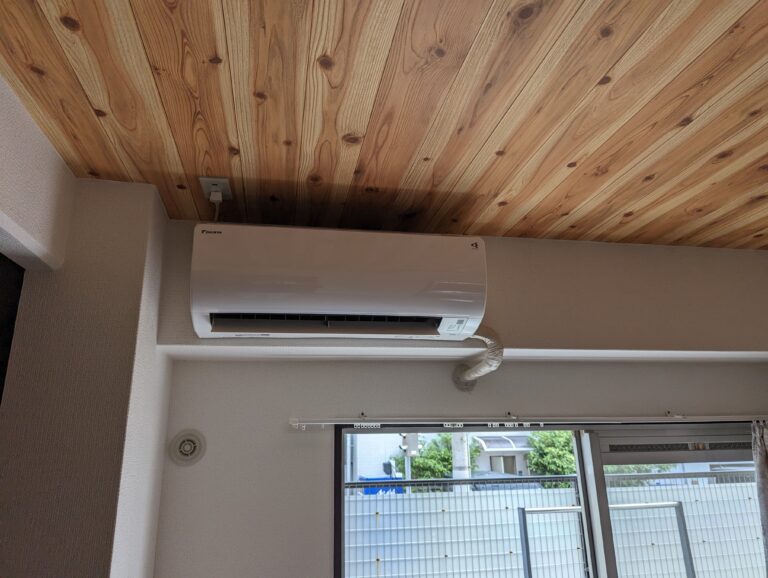 門真市でエアコン取付工事｜ダイキン製エアコン2台を設置【施工事例】