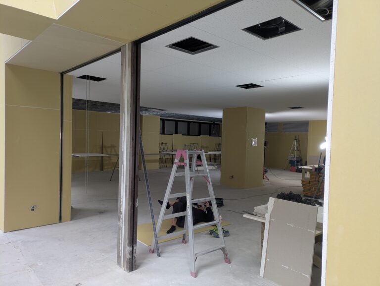 ビル1階 店舗改装工事｜進捗報告（PB・ジプトーン編）